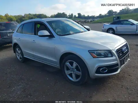 WA1DKAFP9CA005891 — 2012 Audi Q5, Задня частина, фото до ремонту