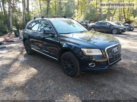 WA1CFAFP0DA070503 — 2013 Audi Q5, Подтопление, фото до ремонта