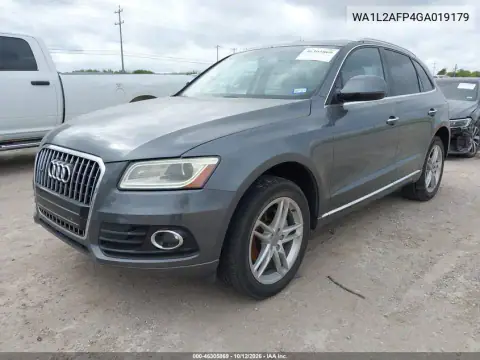 WA1L2AFP4GA019179 — 2016 Audi Q5, foto 3 de IAAI, Granizo