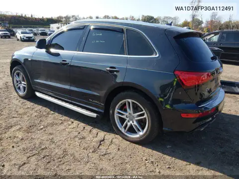 WA1D7AFP3GA112491 — 2016 Audi Q5, фото 4 с аукциона IAAI, Передняя часть