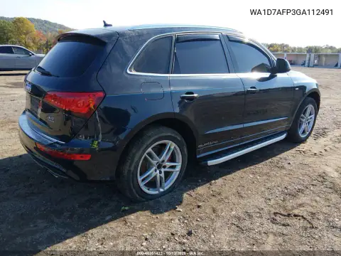 WA1D7AFP3GA112491 — 2016 Audi Q5, фото 5 с аукциона IAAI, Передняя часть