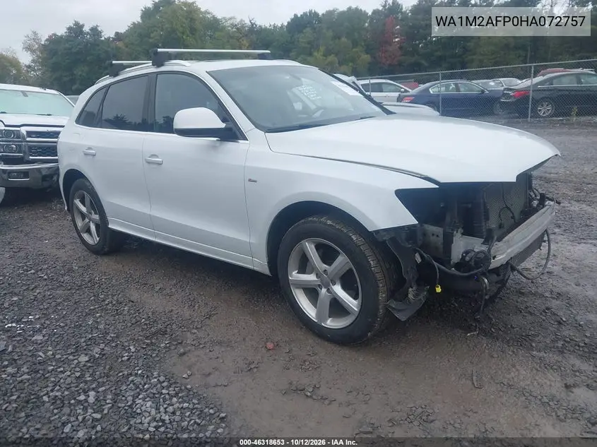 2017 Audi Q5 2.0T Premium VIN WA1M2AFP0HA072757 фото 2