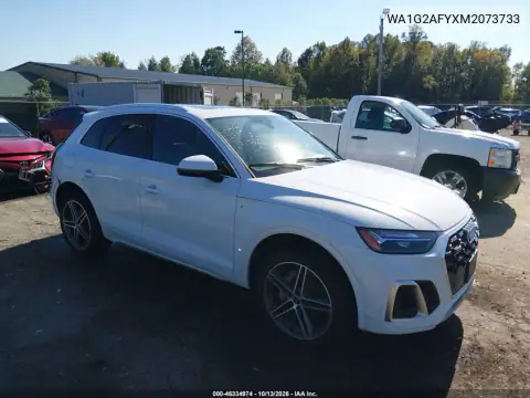WA1G2AFYXM2073733 — 2021 Audi Q5, Задняя часть, фото до ремонта