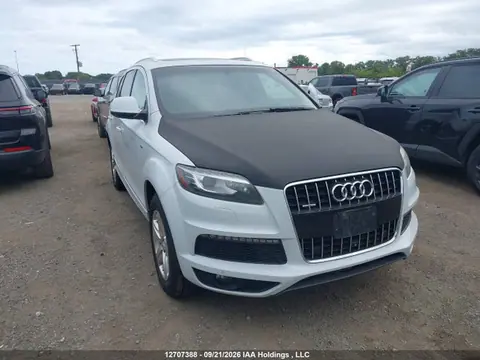 WA1MMCFE1ED013814 — 2014 Audi Q7 Premium PLUS, Передан на благотворительность (Charity), фото до ремонта