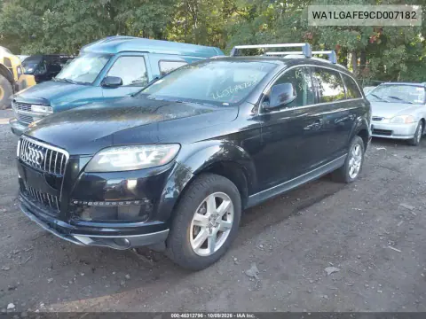 2012 Audi Q7 3.0T Premium VIN WA1LGAFE9CD007182 фото 2