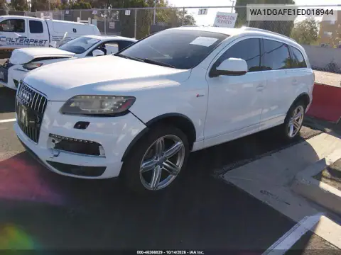 WA1DGAFE1ED018944 — 2014 Audi Q7, фото 3 с аукциона IAAI, Передняя часть