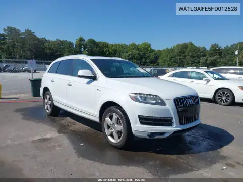WA1LGAFE5FD012528 — 2015 Audi Q7, Естественный износ, фото до ремонта