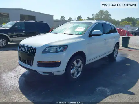 WA1LGAFE5FD012528 — 2015 Audi Q7, photo 3 from IAAI 21.10.2026, Normal wear
