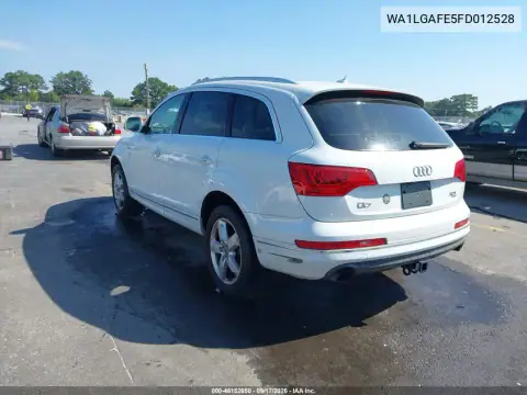 WA1LGAFE5FD012528 — 2015 Audi Q7, photo 4 from IAAI 21.10.2026, Normal wear