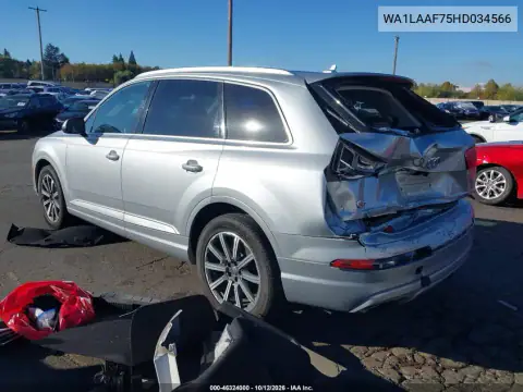WA1LAAF75HD034566 — 2017 Audi Q7, zdjęcie 4 z IAAI, Tył