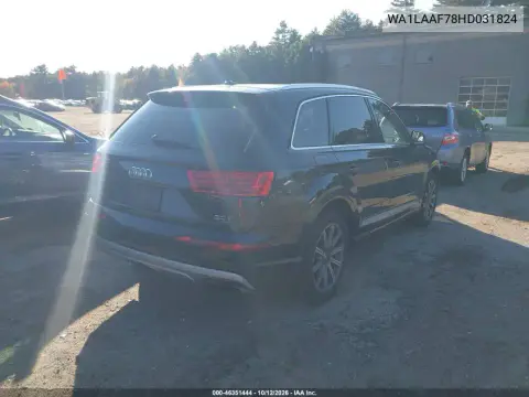 2017 Audi Q7 3.0T Premium VIN WA1LAAF78HD031824 фото 5