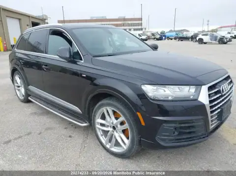 WA1WAAF77JD024608 — 2018 Audi Q7, მარცხენა მხარე (Left Side), ფოტოები შეკეთებამდე