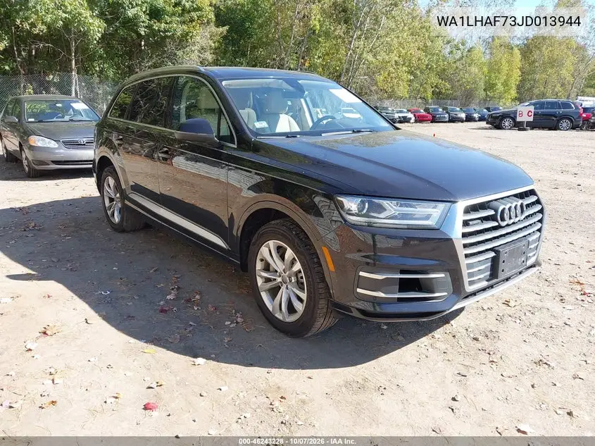 2018 Audi Q7 2.0T Premium VIN WA1LHAF73JD013944 фото 2