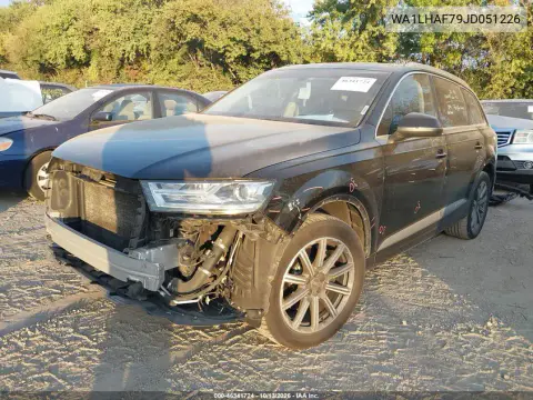 2018 Audi Q7 2.0T Premium VIN WA1LHAF79JD051226 фото 3