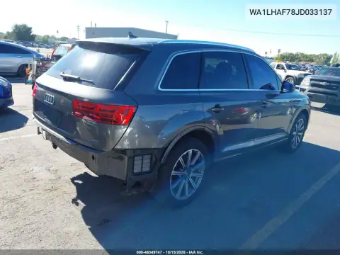 WA1LHAF78JD033137 — 2018 Audi Q7, foto 5 de IAAI, Parte trasera