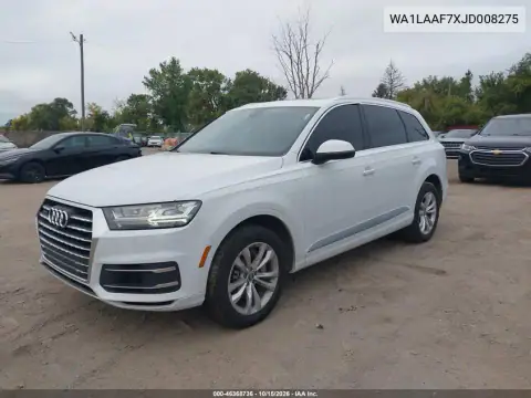 WA1LAAF7XJD008275 — 2018 Audi Q7, фото 2 з IAAI, Задня частина