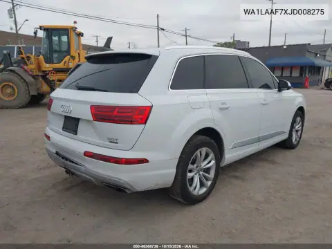 WA1LAAF7XJD008275 — 2018 Audi Q7, фото 4 з IAAI, Задня частина