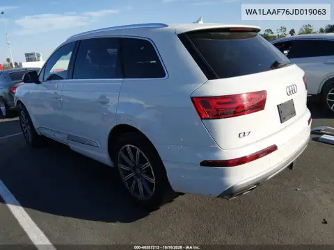 WA1LAAF76JD019063 — 2018 Audi Q7, фото 4 з IAAI, Передня частина