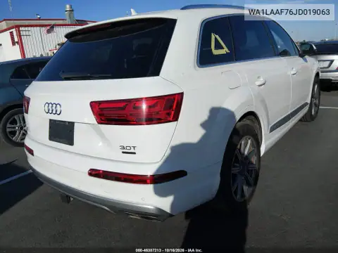 WA1LAAF76JD019063 — 2018 Audi Q7, фото 5 з IAAI, Передня частина