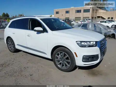 WA1VABF75KD033942 — 2019 Audi Q7, Right side, before-repair photos