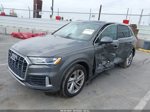 WA1AJAF71MD032296 — 2021 Audi Q7, фото 2 с аукциона IAAI 21.10.2026, Левый бок
