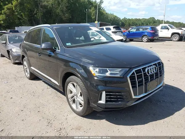 WA1AXAF75MD017010 — 2021 Audi Q7, Передняя y задняя части (Front & Rear), fotos antes de reparar