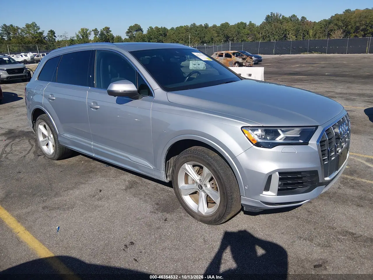 2021 Audi Q7 Premium 55 Tfsi Quattro Tiptronic VIN WA1AXAF70MD014564 фото 2