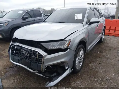 WA1LXBF75PD015843 — 2023 Audi Q7, фото 3 с аукциона IAAI, ПЕРЕДНЯЯ ЧАСТЬ