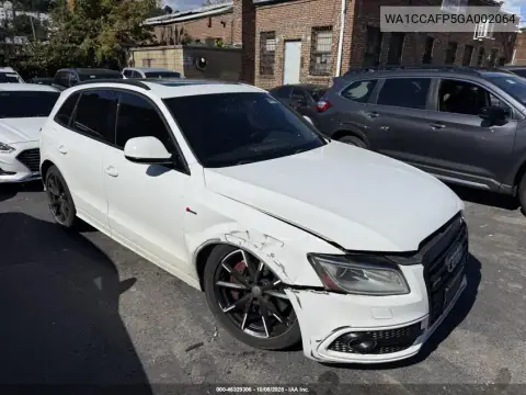 2016 Audi Sq5 3.0T Premium Plus VIN WA1CCAFP5GA002064 фото 2