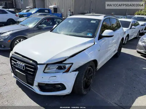 2016 Audi Sq5 3.0T Premium Plus VIN WA1CCAFP5GA002064 фото 3