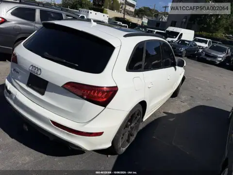 2016 Audi Sq5 3.0T Premium Plus VIN WA1CCAFP5GA002064 фото 5