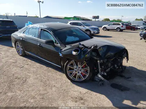 SCBBB6ZGXMC084762 — 2021 Bentley Flying SPUR, опрокидывание, фото до ремонта