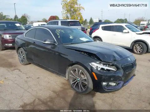 WBA2H9C55HV641718 — 2017 BMW 2ER, Right side, before-repair photos