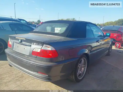 WBABS53412JU94703 — 2002 BMW 3ER, photo 5 from IAAI, Normal wear
