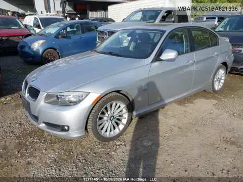 2011 BMW 328I xDrive VIN WBAPK7C51BA821336 фото 2