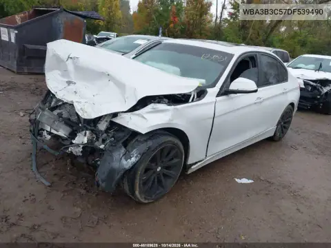 WBA3B3C57DF539490 — 2013 BMW 3ER, фото 2 с аукциона IAAI, Передняя часть
