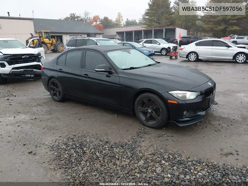 WBA3B5C51DF597056 — 2013 BMW 3ER, фото 2 с аукциона IAAI 14.10.2026, Естественный износ