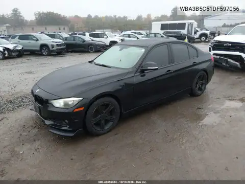 WBA3B5C51DF597056 — 2013 BMW 3ER, фото 3 с аукциона IAAI 14.10.2026, Естественный износ