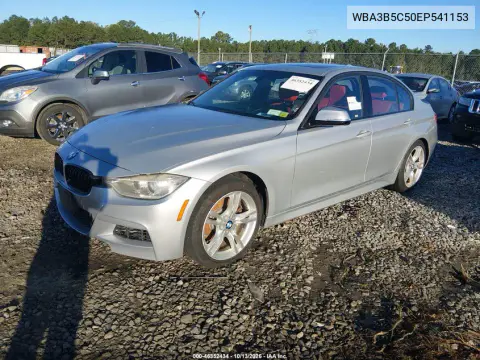 2014 BMW 328I xDrive VIN WBA3B5C50EP541153 фото 3