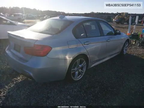 2014 BMW 328I xDrive VIN WBA3B5C50EP541153 фото 5