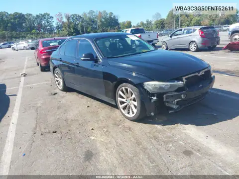 WBA3C3G50FNT52611 — 2015 BMW 3ER, Передняя часть, фото до ремонта