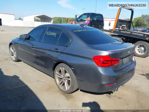 WBA8D9G37HNU63230 — 2017 BMW 3ER, фото 4 з IAAI, Лівий бік