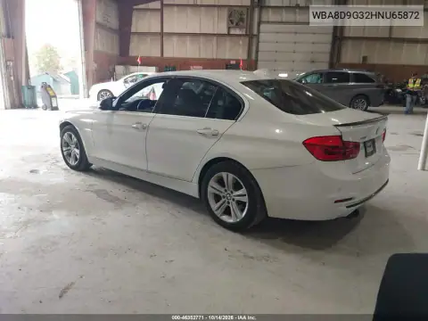 WBA8D9G32HNU65872 — 2017 BMW 3ER, photo 4 from IAAI, All-over damage