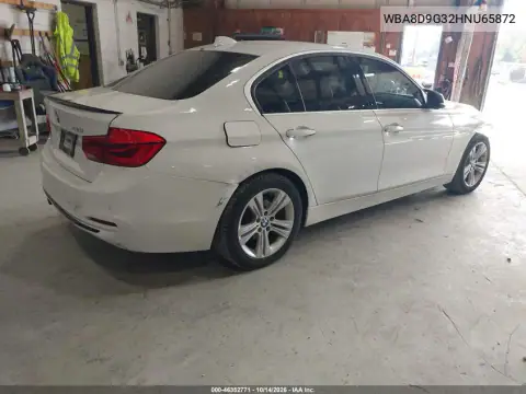 WBA8D9G32HNU65872 — 2017 BMW 3ER, photo 5 from IAAI, All-over damage