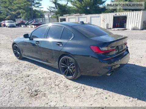 2019 BMW 330I xDrive VIN WBA5R7C57KAJ81099 фото 4