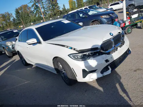 3MW5R1J01M8B87581 — 2021 BMW 3ER, უკანა ნაწილი, ფოტოები შეკეთებამდე