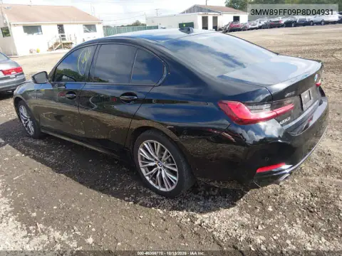 3MW89FF09P8D04931 — 2023 BMW 3ER, foto 3 de IAAI, No indicado