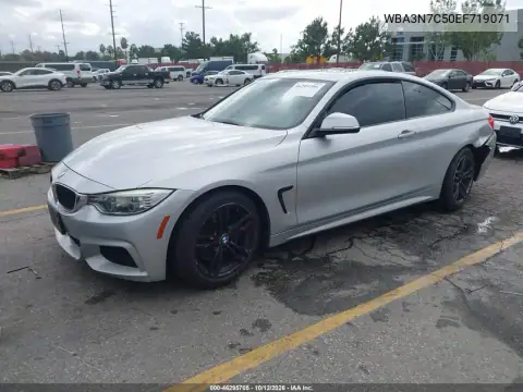 WBA3N7C50EF719071 — 2014 BMW 4ER, photo 2 from IAAI, Left side