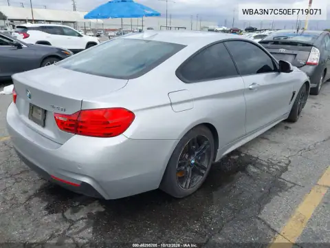 WBA3N7C50EF719071 — 2014 BMW 4ER, photo 4 from IAAI, Left side
