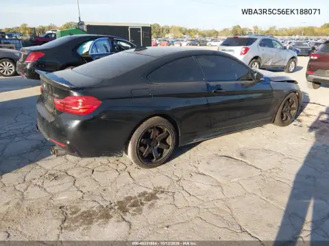 WBA3R5C56EK188071 — 2014 BMW 4ER, photo 4 from IAAI, Front and rear